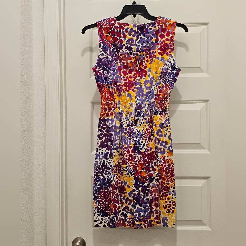 Calvin Klein Multi-color Sleeveless Dress, EUC, Size 10 - Picture 8 of 9